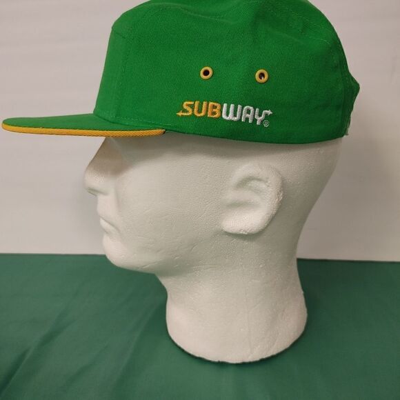 UNISEX SUBWAY FLAT FITTED CAP. - Picture 2 of 7